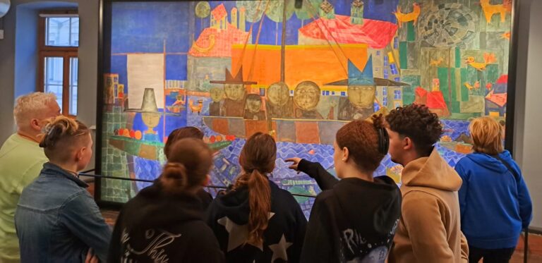 DL-Gruppe der PTS im Kunsthaus Hundertwasser